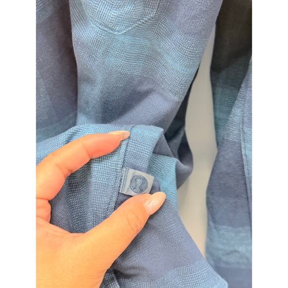 Lululemon Men's Brushed Woven Overshirt XXL Fall Flannel Preppy - Picture 7 of 7